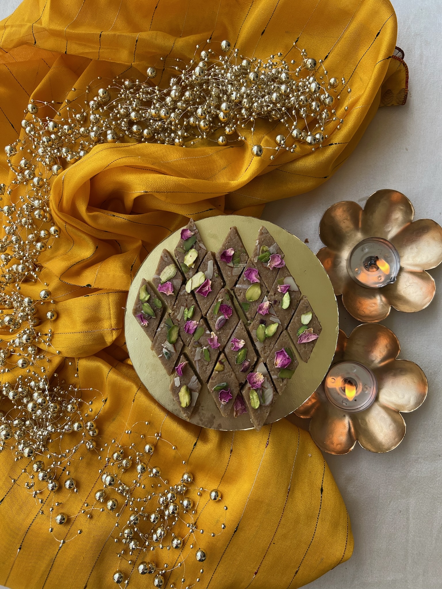Kaju rose diamonds