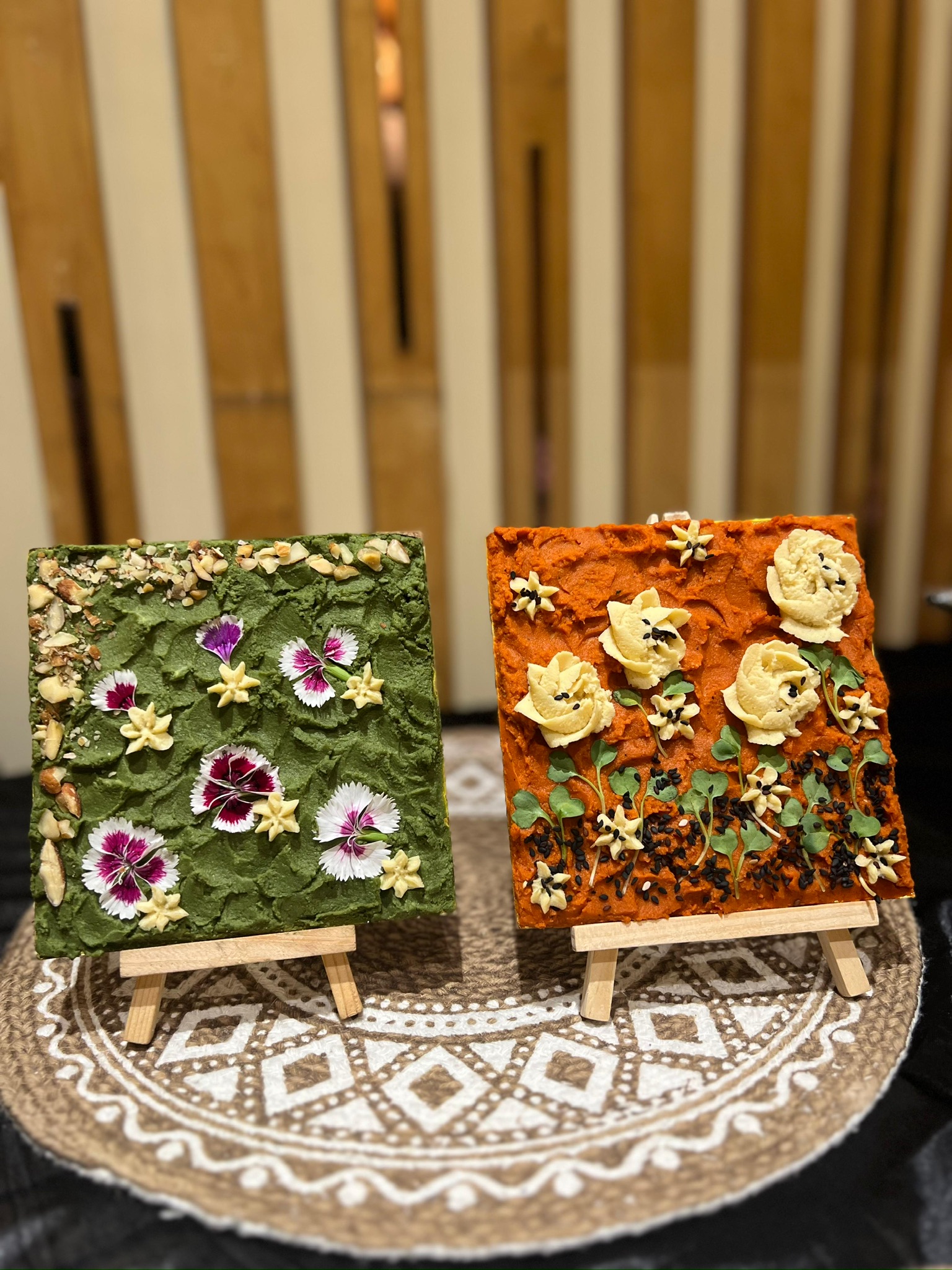 Handcrafted artisanal cheese board 6