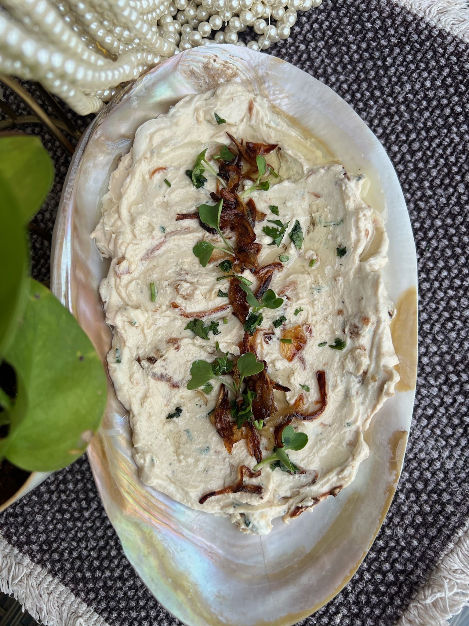 Caramelised Onion Cheese Dip dip by Hetal Soul Kitchen