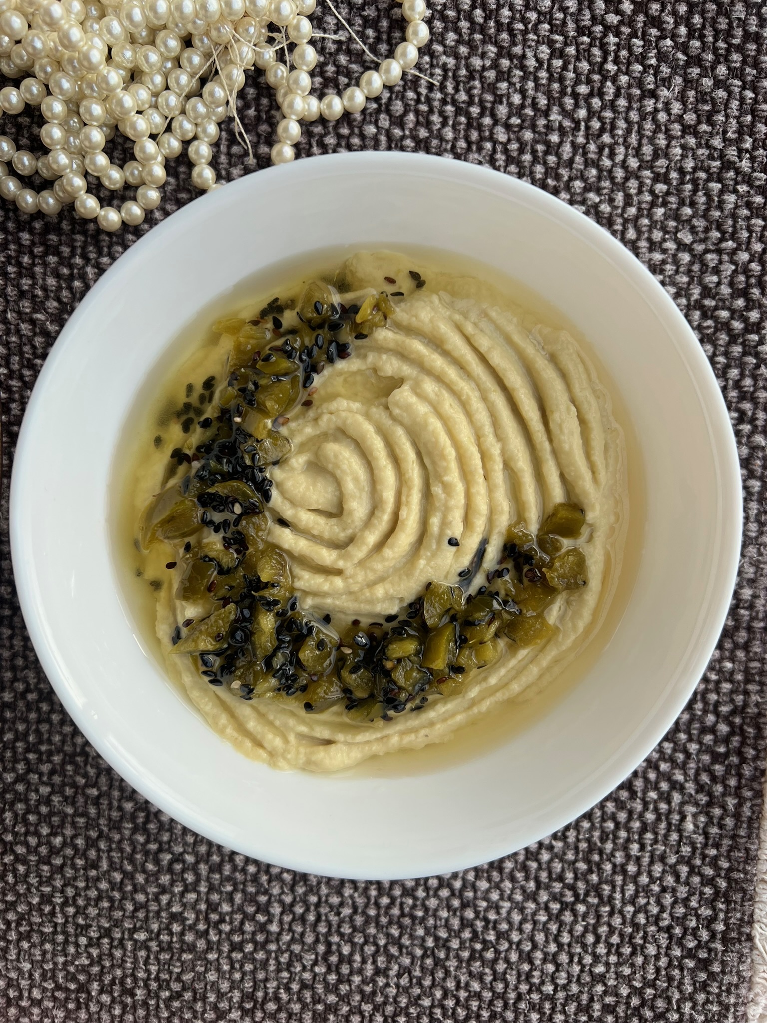 Jalapeño Hummus dip by Hetal Soul Kitchen