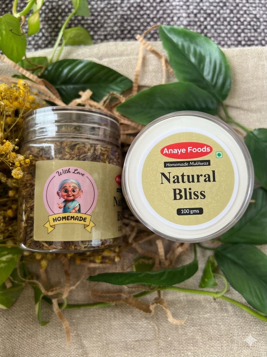 Natural Bliss mukhwas by Hetal Soul Kitchen
